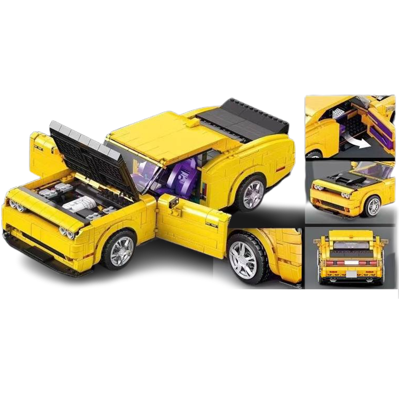 Powerful American Muscle Car | 1739pcs