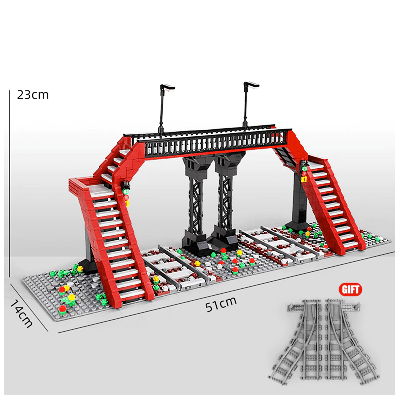 Railway Crossing | 654pcs