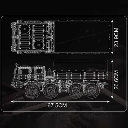 RC 4x4 Military Hauler | 4732pcs