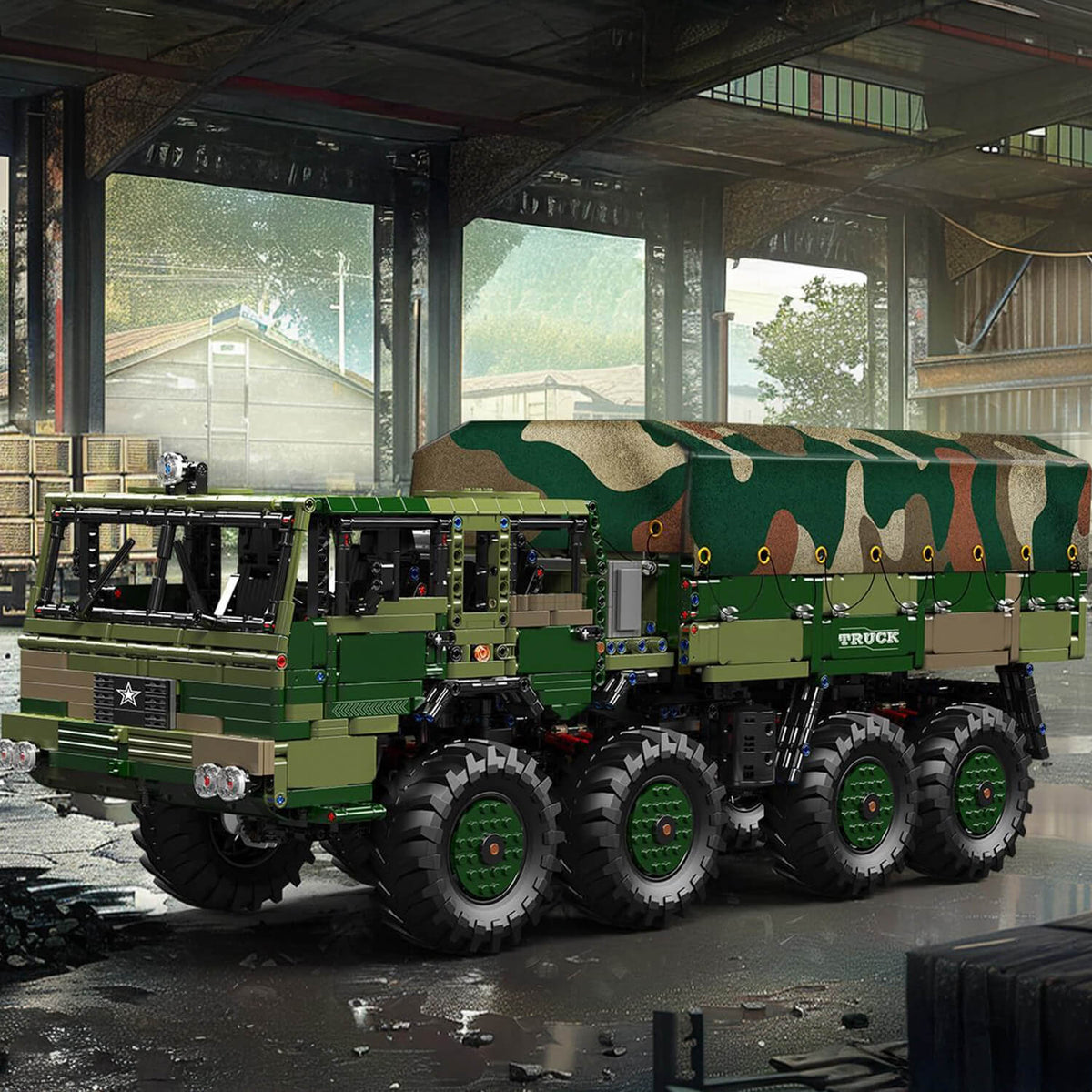 RC 4x4 Military Hauler | 4732pcs