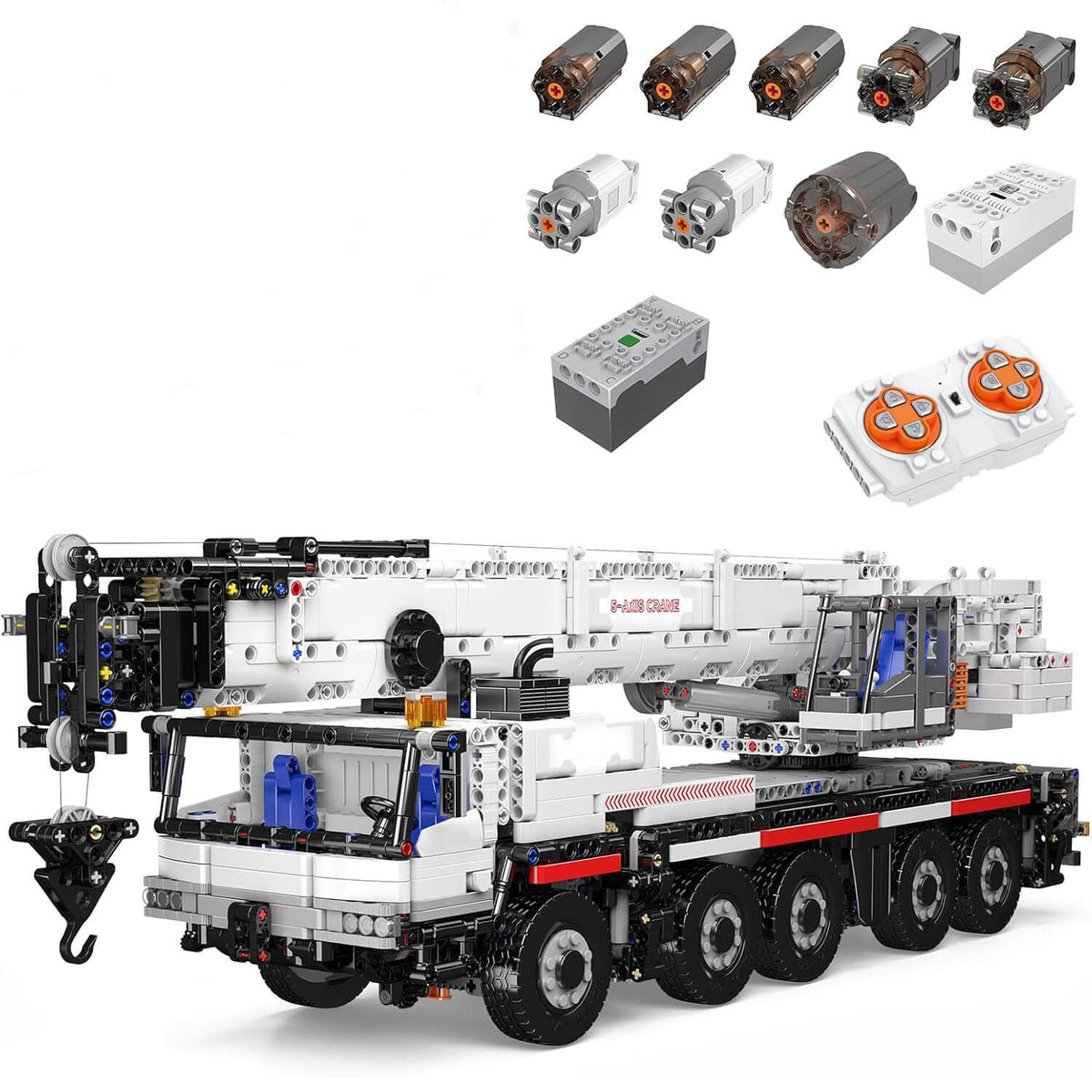 RC All-Terrain Crane Truck | 3247pcs