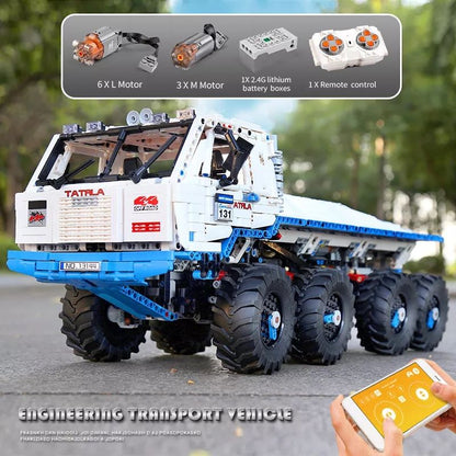 RC Heavy 8x8 Utility Truck | 3647pcs
