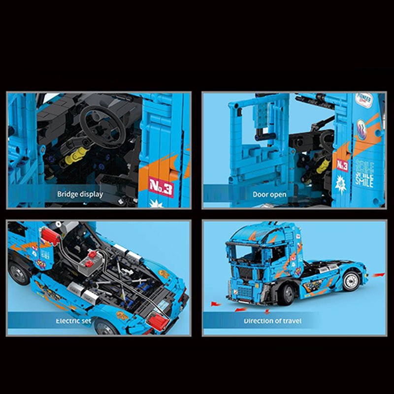 RC Long-Haul Trailer Truck | 3655pcs