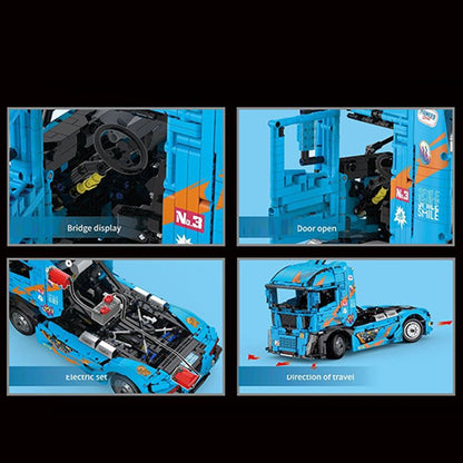 RC Long-Haul Trailer Truck | 3655pcs