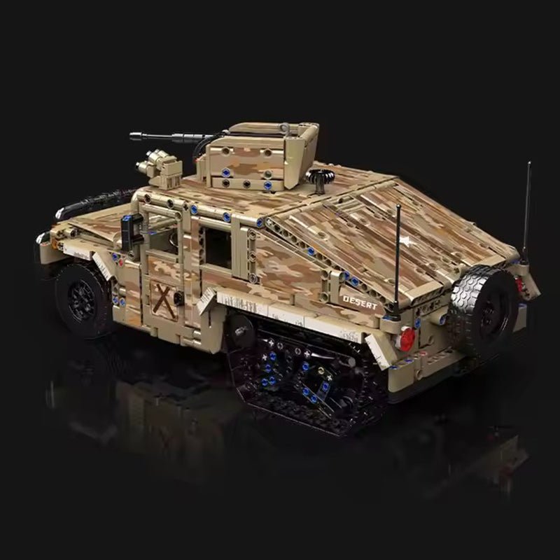 RC Military H2 Technical Truck | 2093pcs