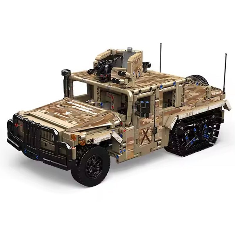 RC Military H2 Technical Truck | 2093pcs