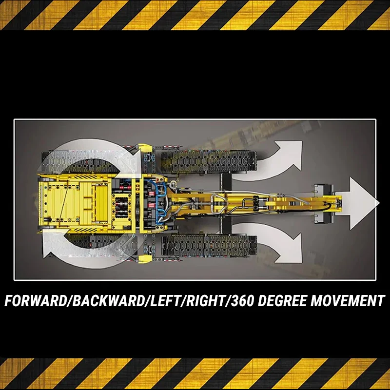 RC Morphing Excavator | 2236pcs