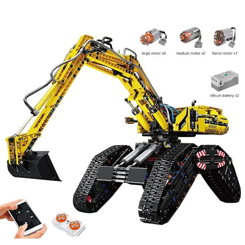 RC Morphing Excavator | 2236pcs