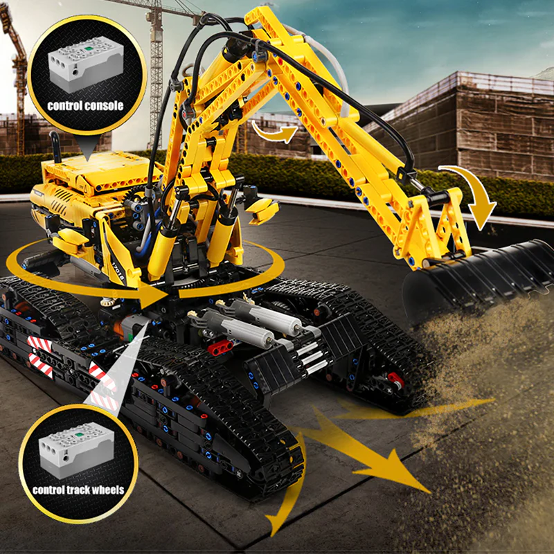 RC Morphing Excavator | 2236pcs