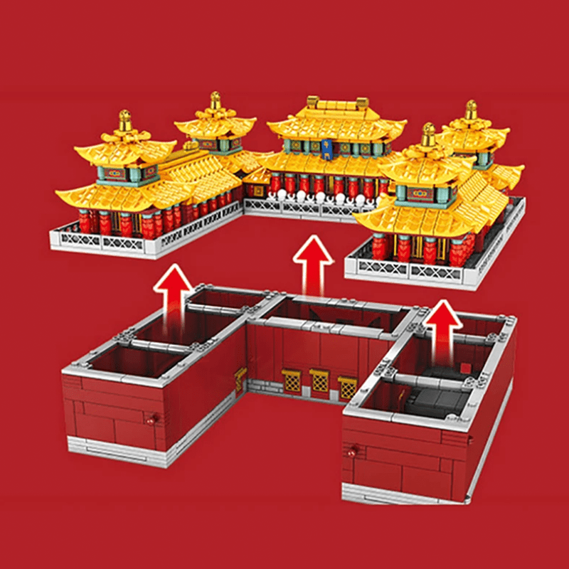 Red Dragon Palace | 1904pcs