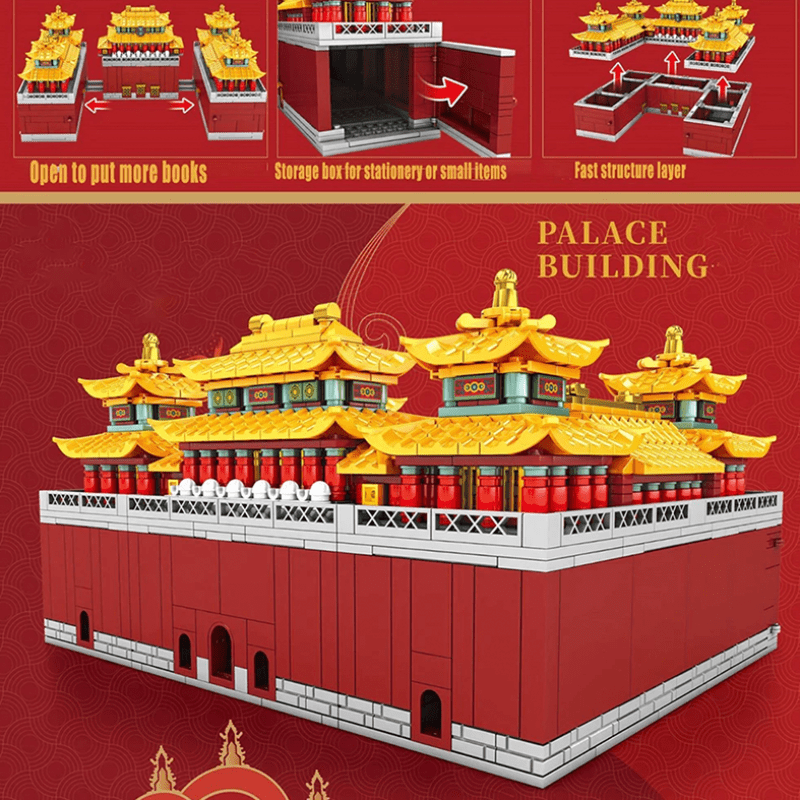 Red Dragon Palace | 1904pcs