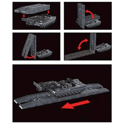 Remote Controlled Abrams Bridge Layer | 2387pcs