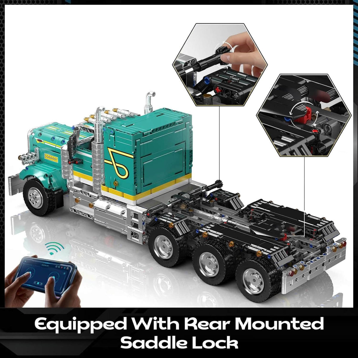 Remote Controlled American Truck | 2063pcs
