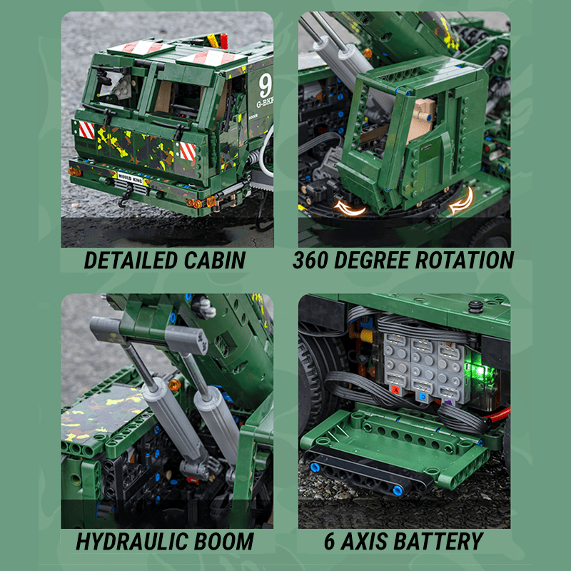 Remote Controlled Armoured Rescue Vehicle | 5538pcs