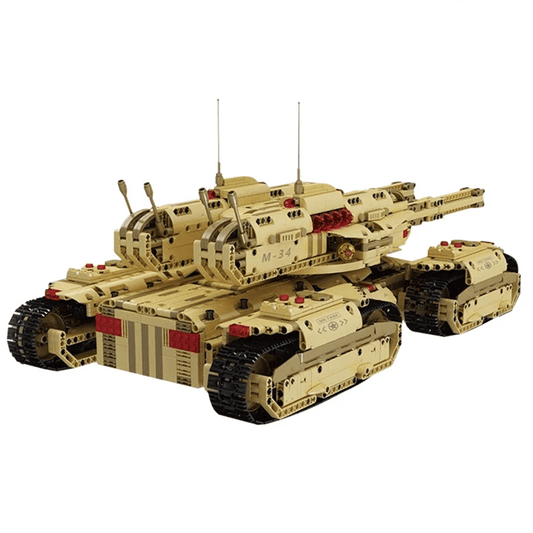 Remote Controlled Army 4 Track Tank | 3295pcs