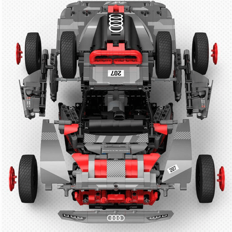 Remote Controlled 4x4 RS Q e-tron | 1431pcs