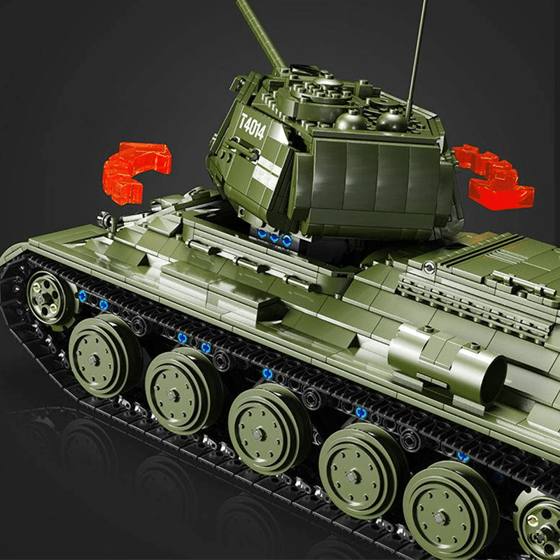 Remote Controlled T34 Tank | 2051pcs