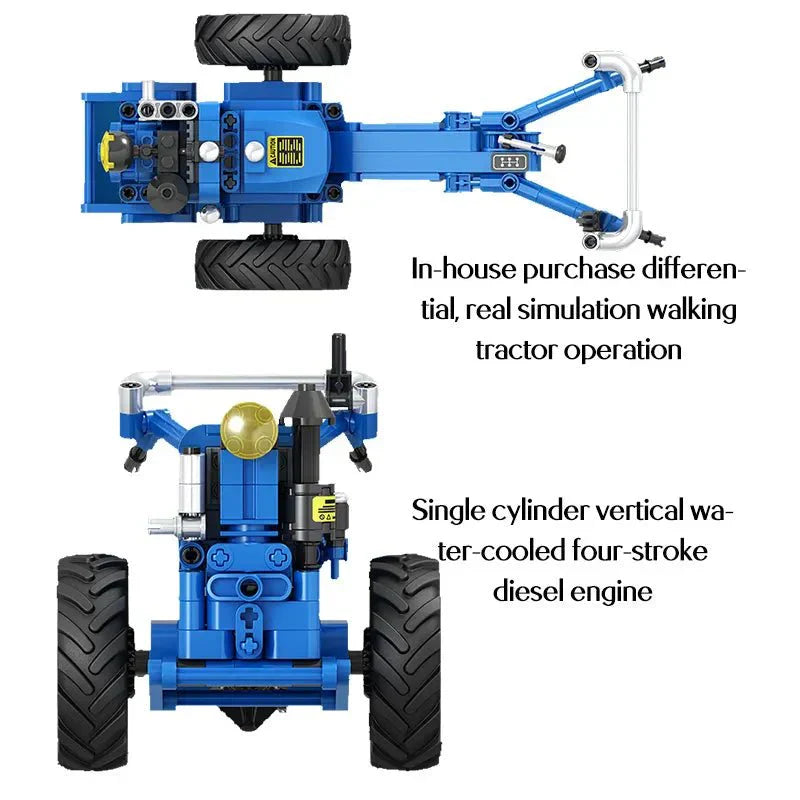 Retro Walking Tractor | 248pcs