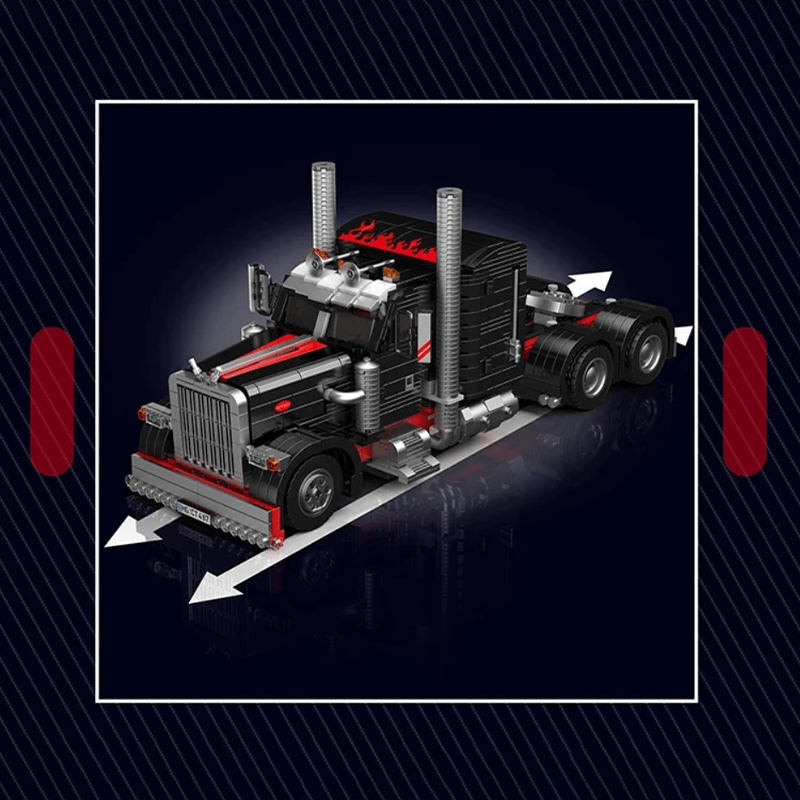 Rugged American Pickup | 1796pcs