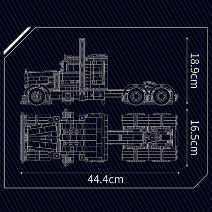 Rugged American Pickup | 1796pcs