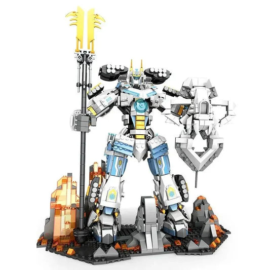 Samurai Titan Warrior Mecha | 1588pcs