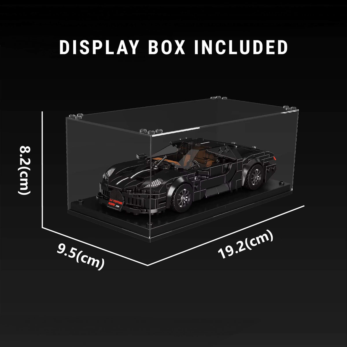 La Voiture Noire Hypercar | 410pcs