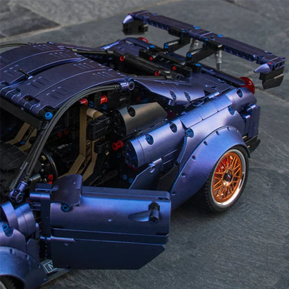 Stanced R35 GTR Godzilla Twin-Turbo | 2389pcs