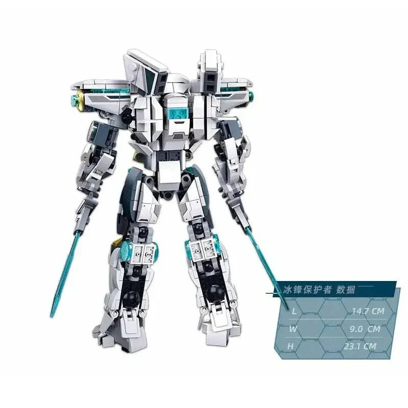 Super Transforming Mecha Robot Warrior Bricks Toy | 561pcs
