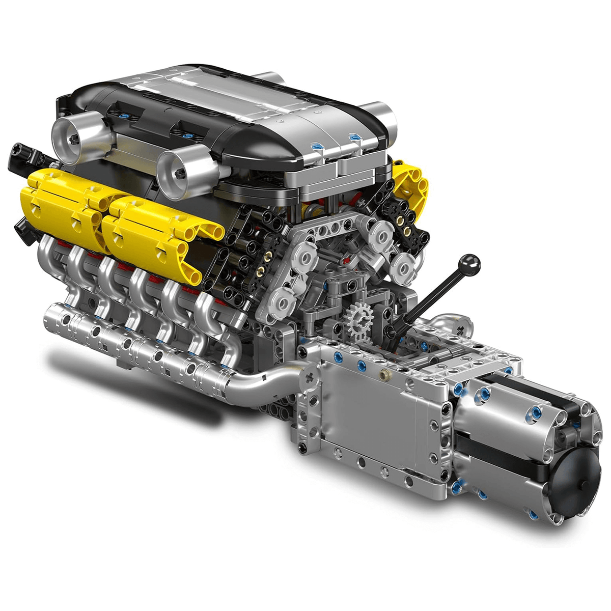 Supercar V12 Engine & Transmission | 1260pcs