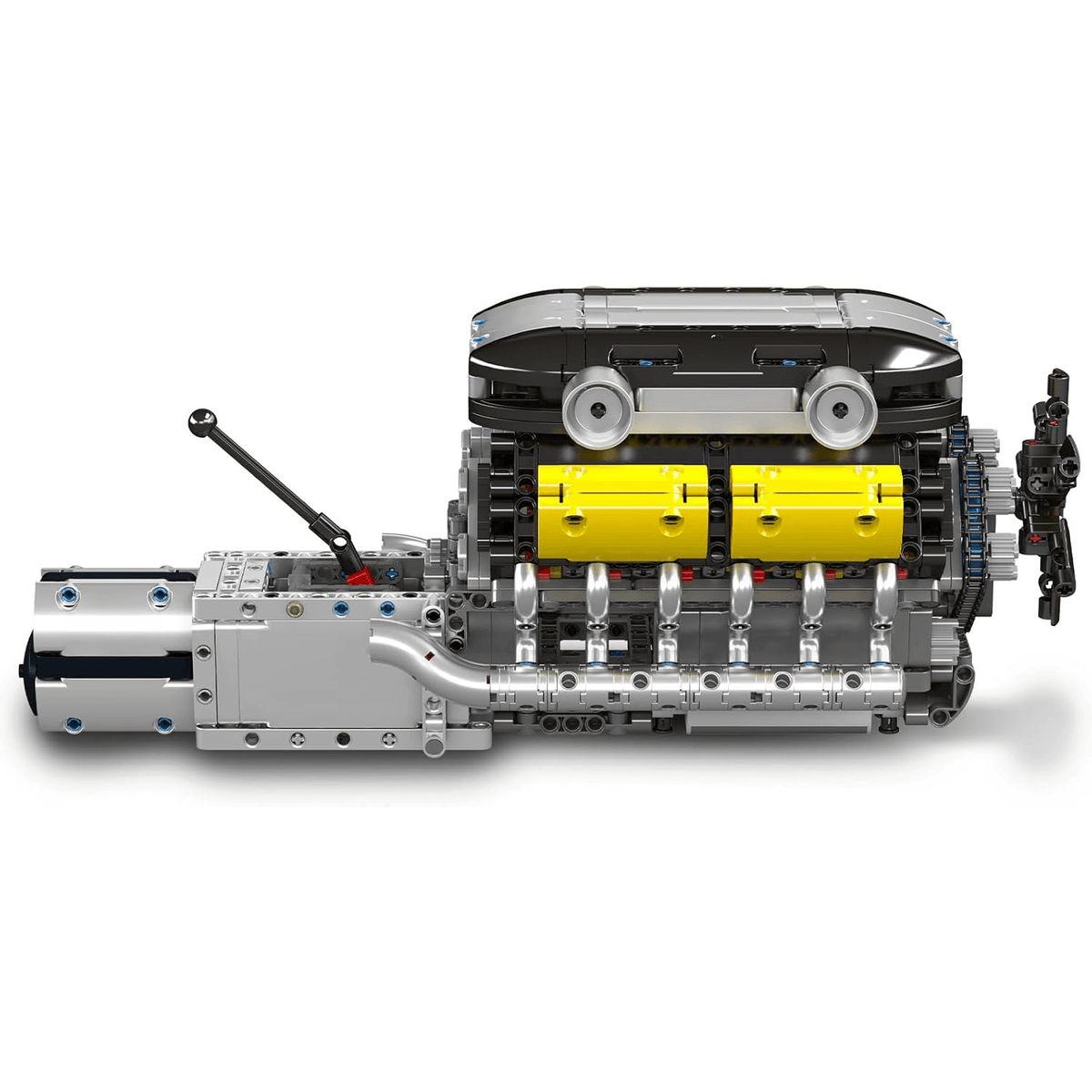 Supercar V12 Engine & Transmission | 1260pcs