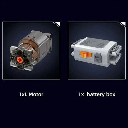 Supercar V12 Engine & Transmission | 1260pcs