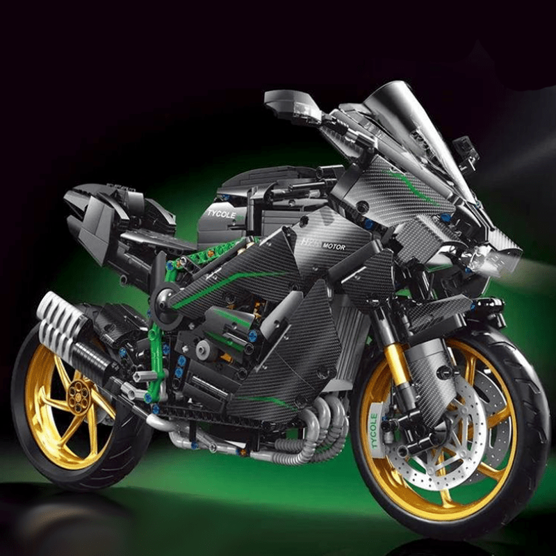 Supercharged Track Superbike | 1858pcs