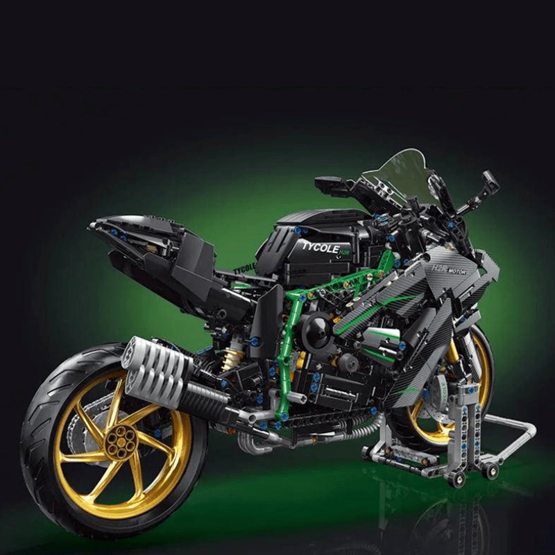 Supercharged Track Superbike | 1858pcs