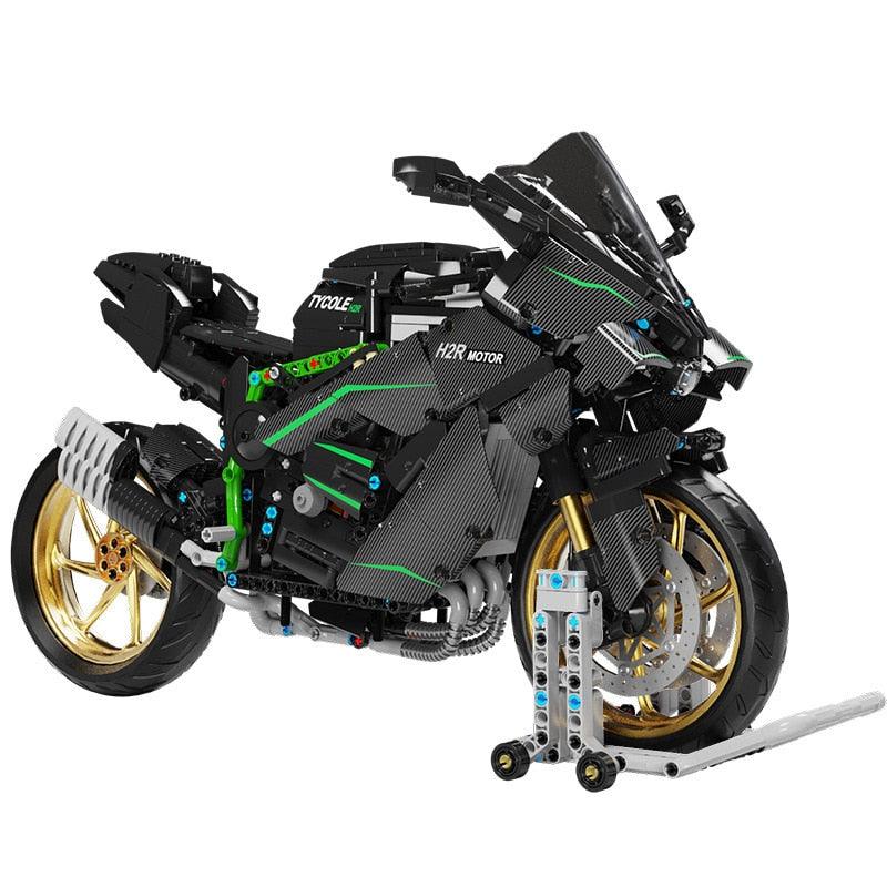 Supercharged Track Superbike | 1858pcs