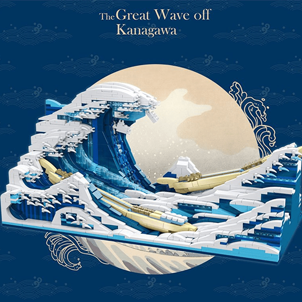 The Great Wave off Kanagawa | 1829pcs