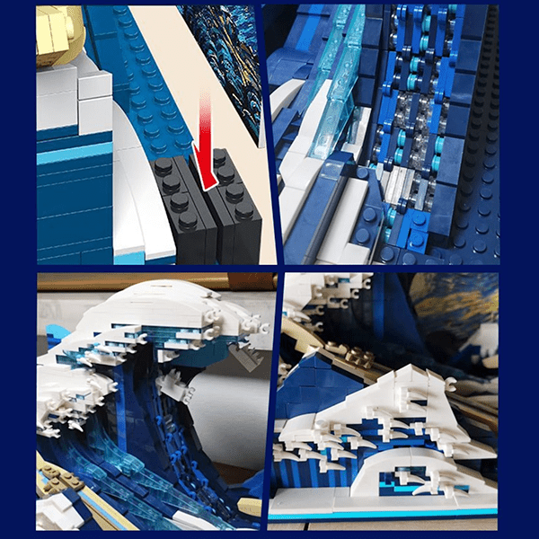 The Great Wave off Kanagawa | 1829pcs