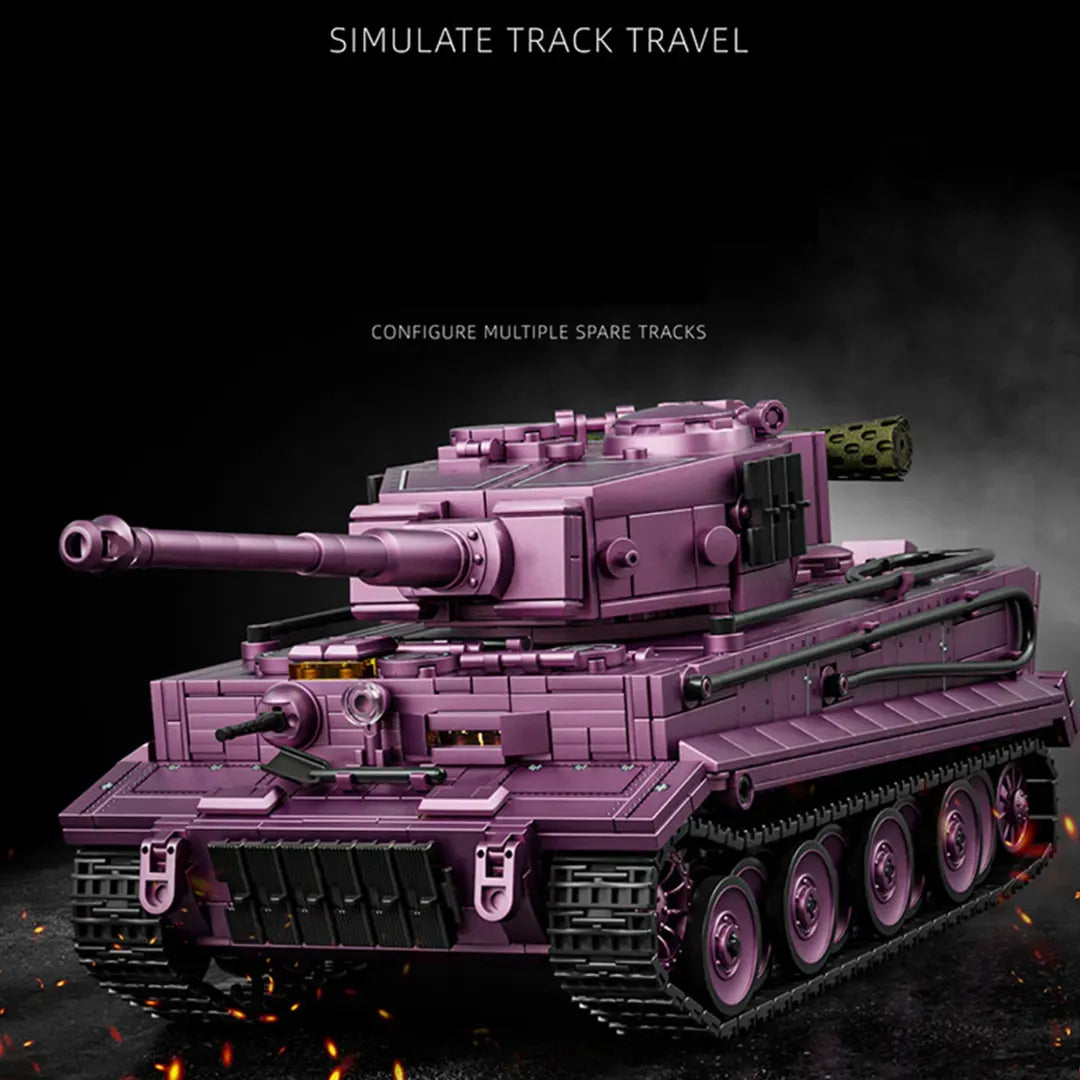 The Tiger Heavy Tank | 1668pcs