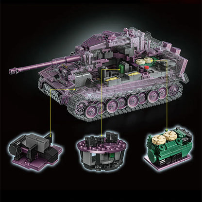 The Tiger Heavy Tank | 1668pcs