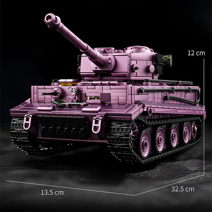 The Tiger Heavy Tank | 1668pcs