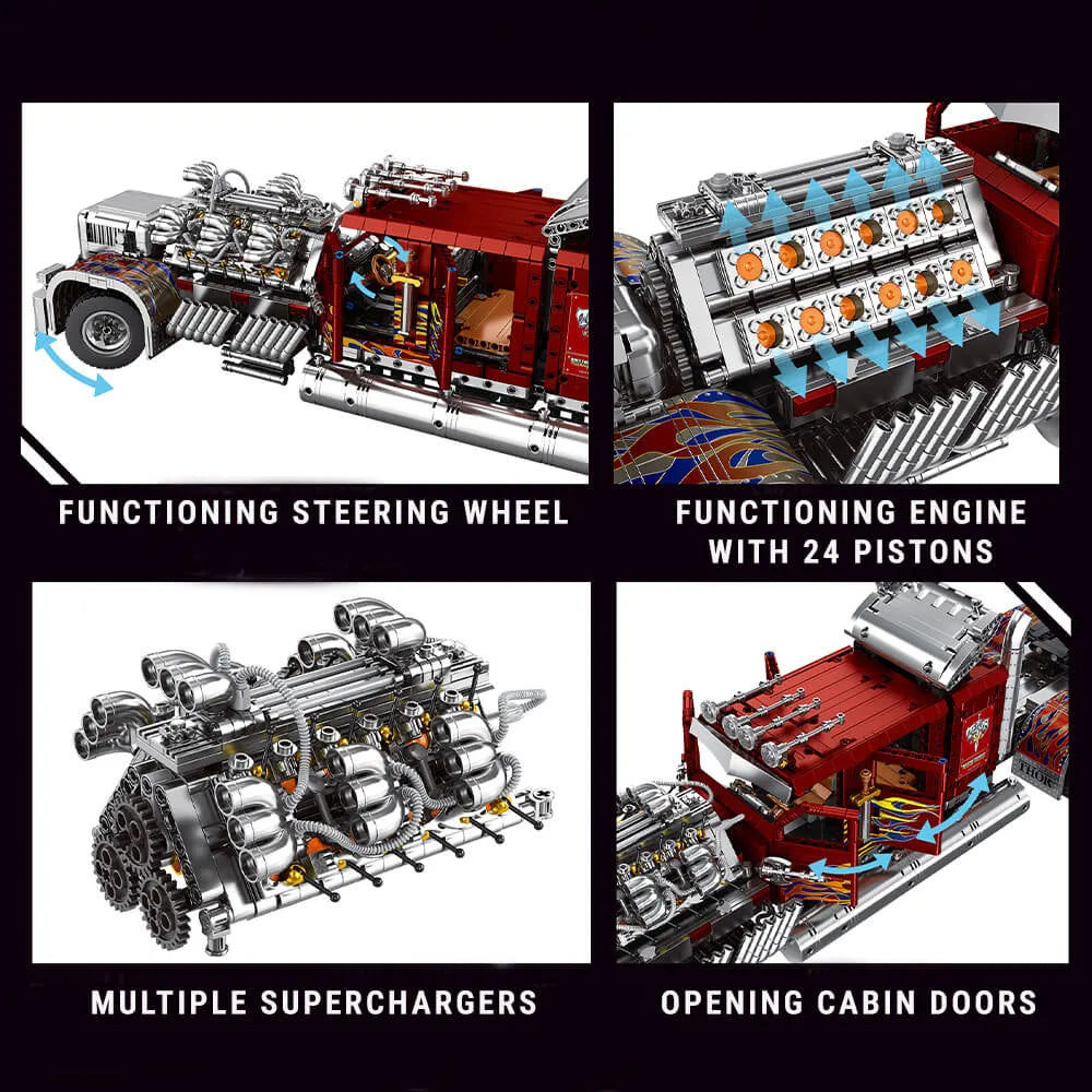Thor 24 Power Truck | 3484pcs