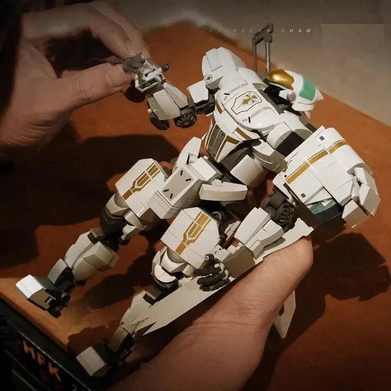 Transformed Super Mecha Arthur Robot Warrior Bricks Toy | 660pcs