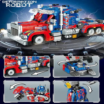 Transformer Optimus Prime Robot | 813pcs