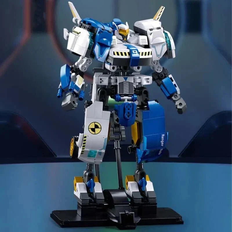 Transformer Safety Pioneer Mecha Warrior Bricks Toy | 524pcs