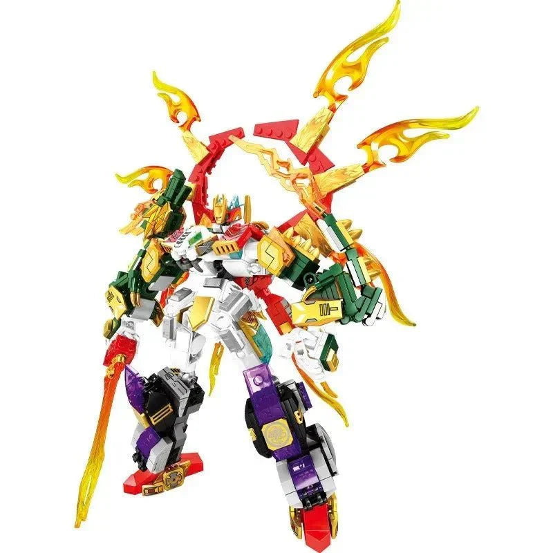 Transforming Mecha Of Steel Robot Bricks Toy | 861pcs