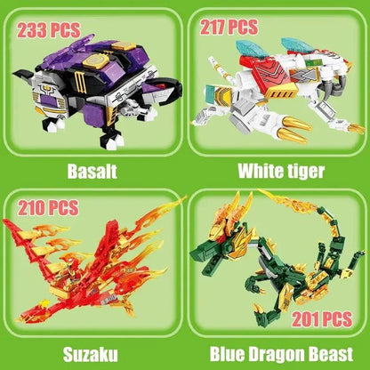 Transforming Mecha Of Steel Robot Bricks Toy | 861pcs