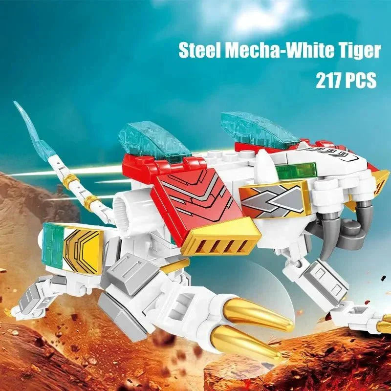 Transforming Mecha Of Steel Robot Bricks Toy | 861pcs