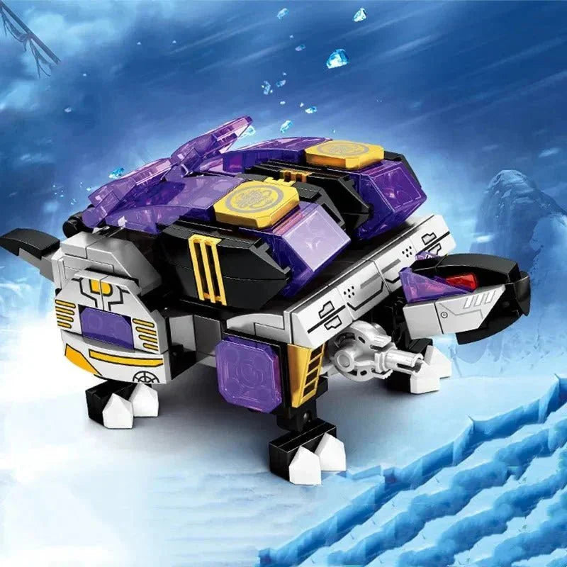 Transforming Mecha Of Steel Robot Bricks Toy | 861pcs
