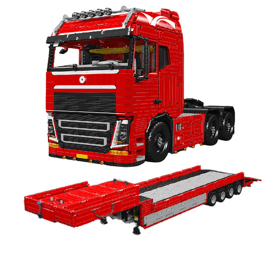 EU Truck With Trailer Remote Control Building Blocks Set – 8,006 pieces – detailed truck vehicle model