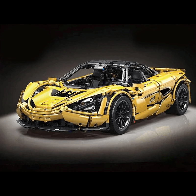 Twin-Turbo 720 Supercar Yellow | 3149pcs