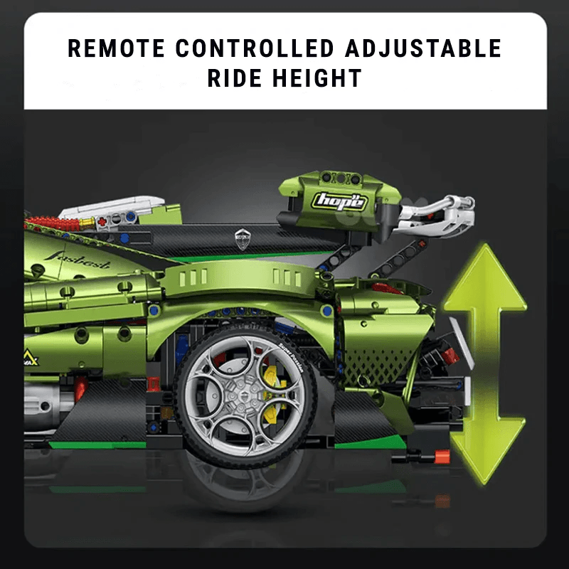 Twin-Turbo Track Hypercar | 3837pcs